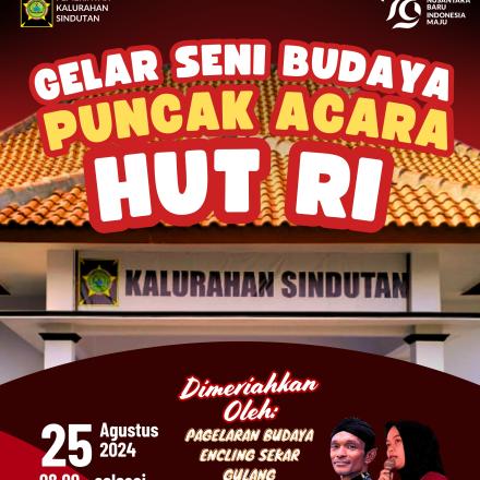 GELAR SENI BUDAYA